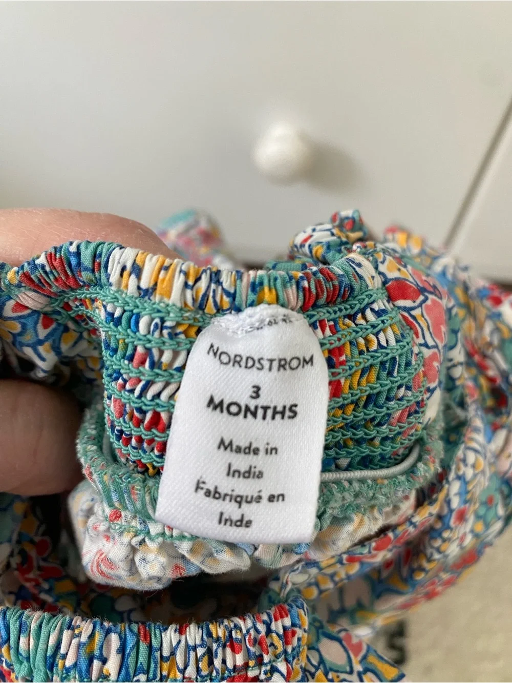 Cotton Nordstrom Floral Dress 3mo